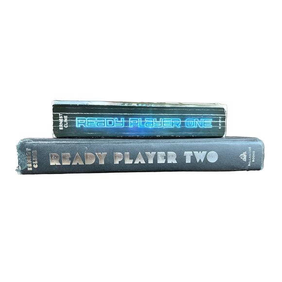 Ready Player One paperback book & Ready Player Two hard cover book -  Ernest Cli - Picture 1 of 10